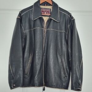Men's Heavy Duty Leather Jacket